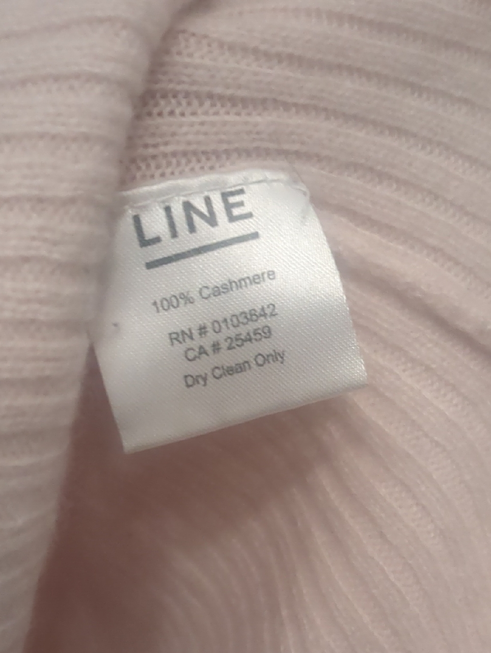 Slim Ribbed Cashmere Sweater - Picture 5 of 5